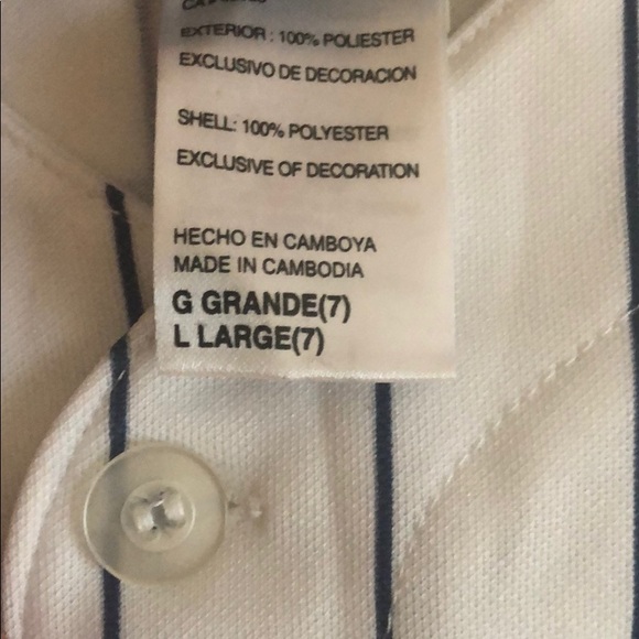 Kids New York Yankees button jersey - Picture 3 of 6